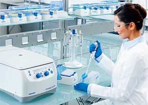 Eppendorf Centrifuge 5427 Refrigerated has a modest footprint for its delivery